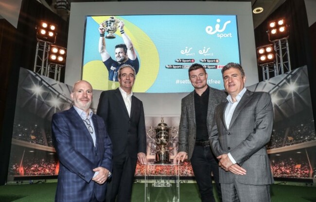 Mickey O'Rourke, Richard Moat, Brian O’Driscoll and Jon Florsheim