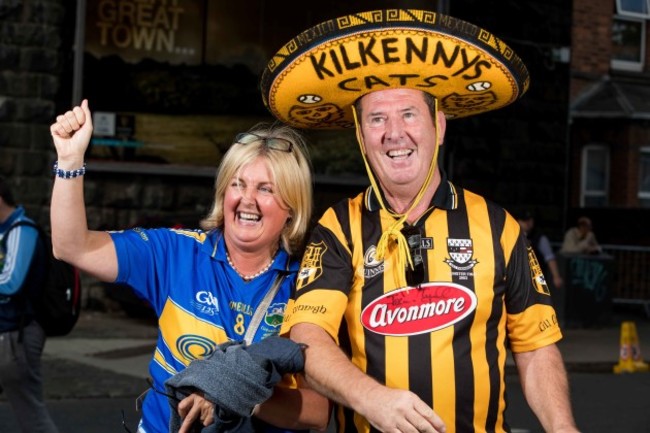 Bridie Dalton from Ballingarry, Tipperary and Richard Dawson from Freshford, Co.Kilkenny