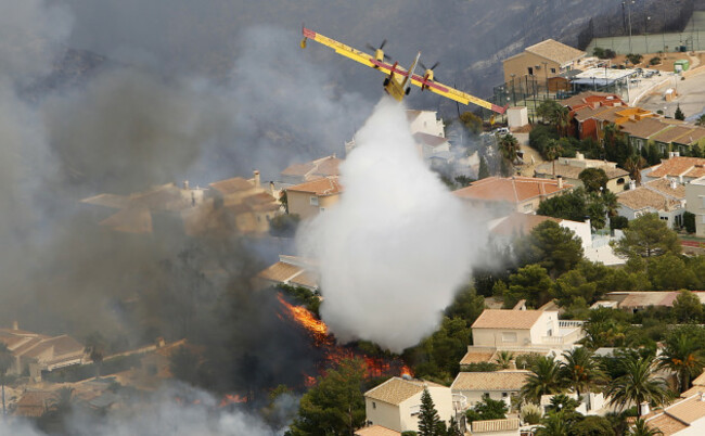 Spain Wildfire