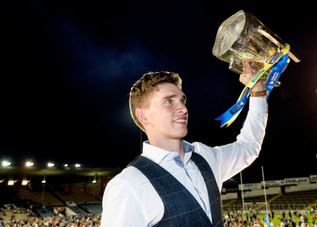 Brendan Maher with the Liam McCarth cup