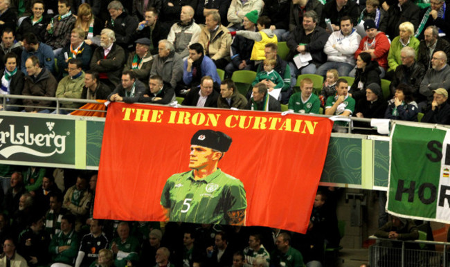 A Richard Dunne flag