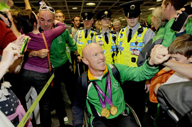 Irish Olympians return