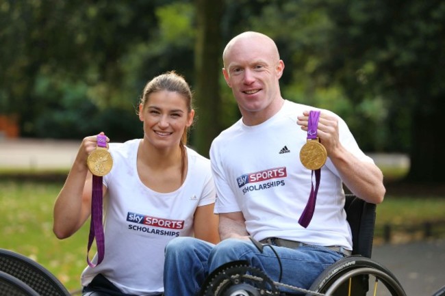 Katie Taylor and Mark Rohan