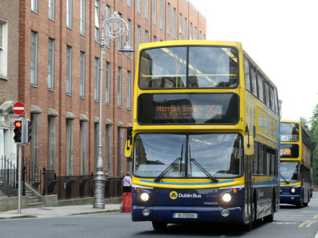 07/09/2016. Dublin Bus. Pictured Dublin buses driv