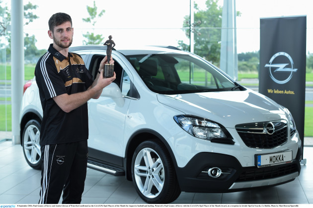 Opel GAA/GPA Player of the Month for August 2016