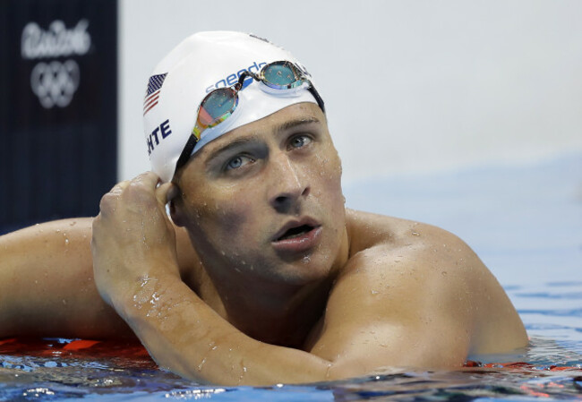 Lochte Suspended Swimming