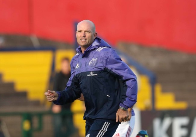 Munster&rsquo;s defence coach Jacques Nienaber