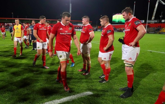 CJ Stander dejected at the end of the match