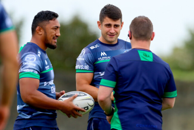 Bundee Aki and Tiernan O'Halloran