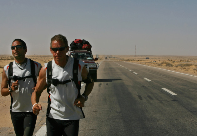 MIDEAST RUNNING THE SAHARA