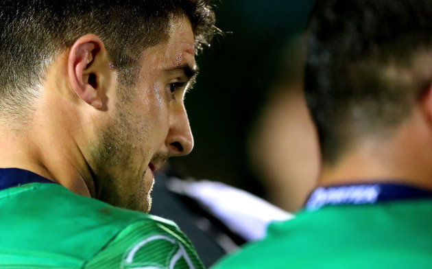 Tiernan O'Halloran dejected after the game