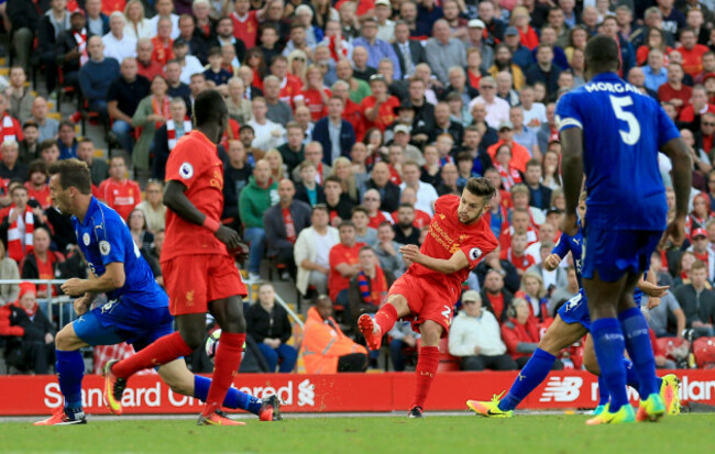 Liverpool v Leicester City - Premier League - Anfield