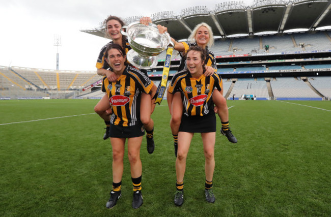 Kilkenny celebrate after the game