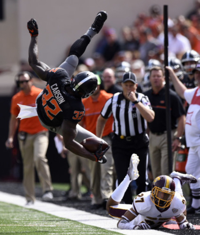 Central Michigan Oklahoma St Football