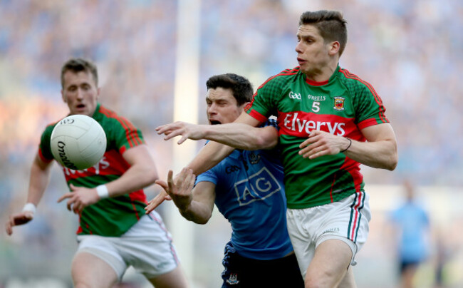 Diarmuid Connolly and Lee Keegan