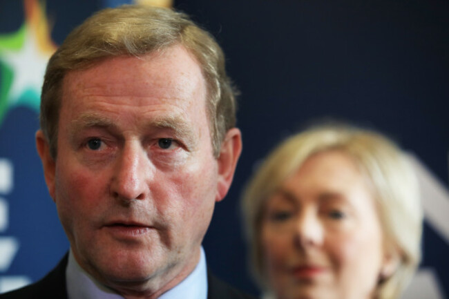 12/9/2016. Fine Gael Think-In 2016. L to R. Taoise