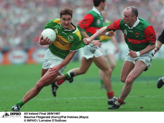 Maurice Fitzgerald (Kerry)/Pat Holmes (Mayo) 28/9/1997