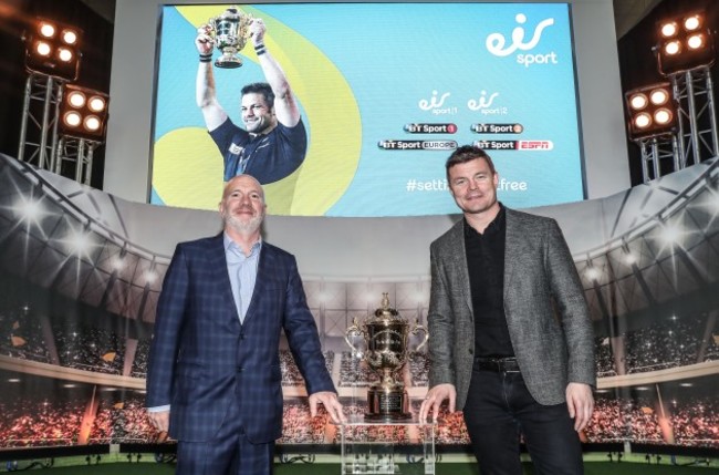 Mickey O'Rourke and Brian O&rsquo;Driscoll