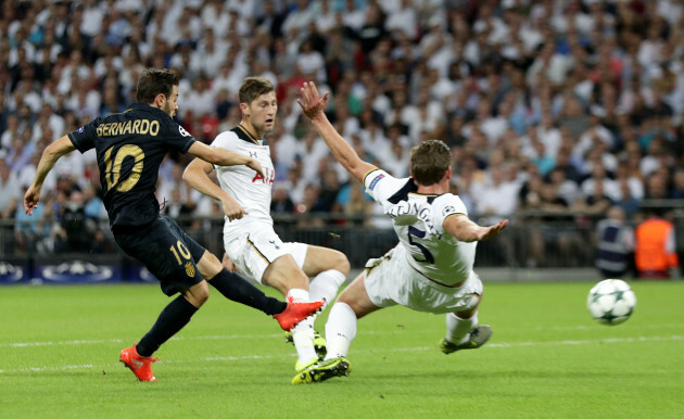 Tottenham Hotspur v Monaco - Champions League - Group E - Wembley Stadium