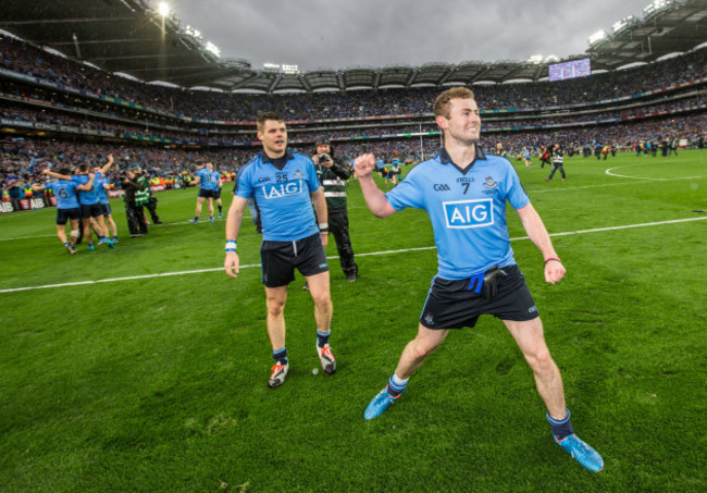 Jack McCaffrey celebrates