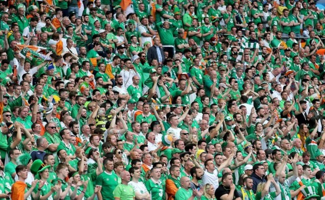 Ireland supporters