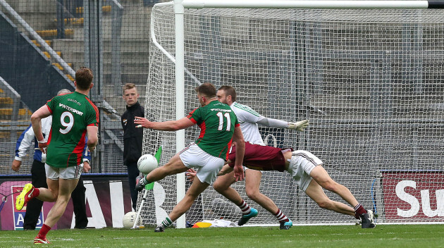 Aidan O'Shea scores a goal