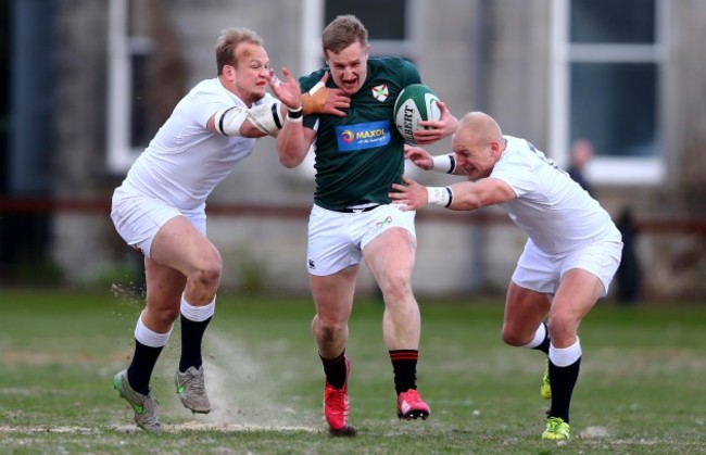 Paddy Lavelle on the attack