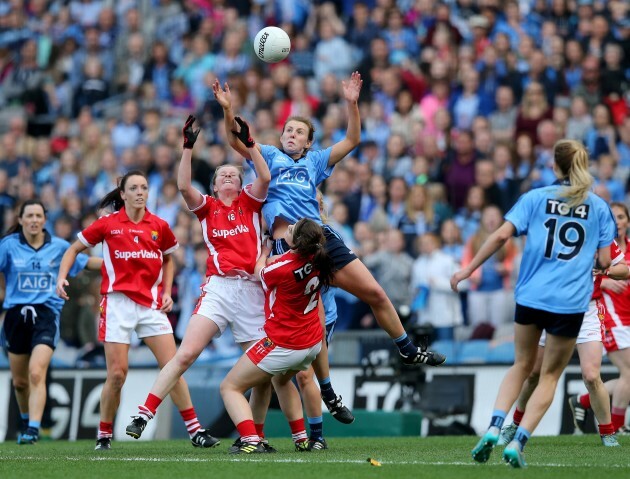 Marie Ambrose and Roisin Phelan with Muireann Ni Scanail