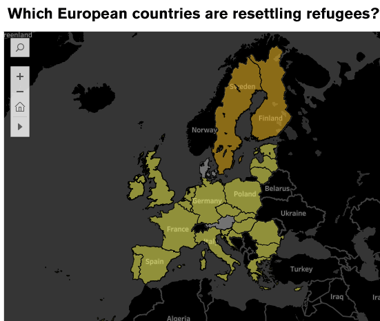 Refugee map