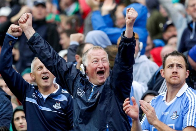 Dublin fans celebrate