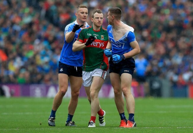 John Small and Ciaran Kilkenny with Colm Boyle