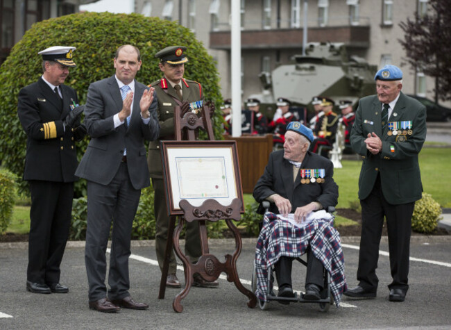 Jadotville ceremony  Custume Barracks Athlone  (5)