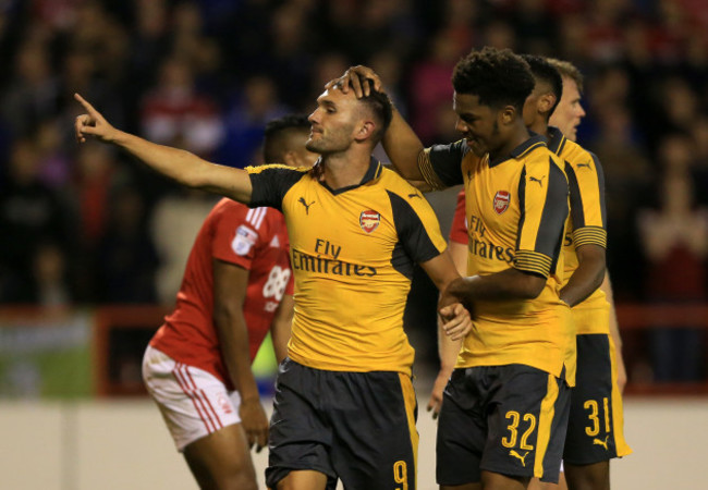 Nottingham Forest v Arsenal - EFL Cup - Third Round - City Ground