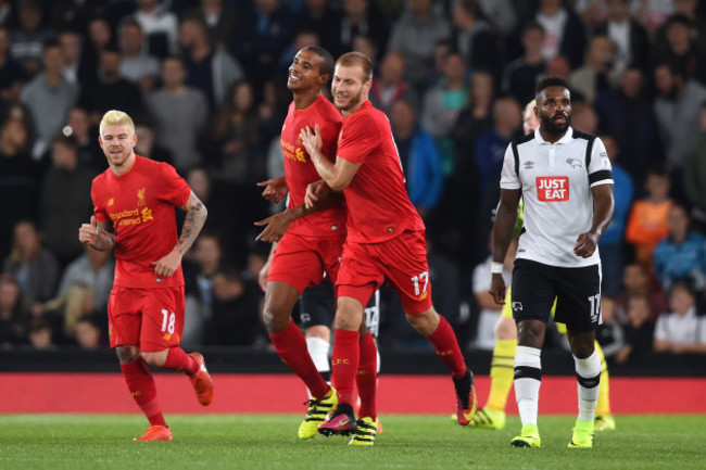 Derby County v Liverpool - EFL Cup - Third Round - iPro Stadium