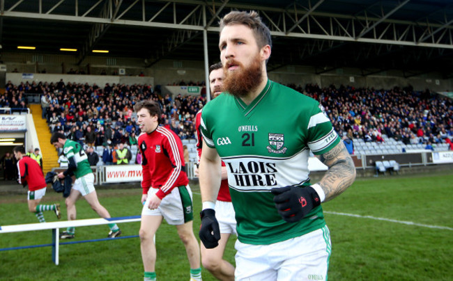 Zach Tuohy takes to the field