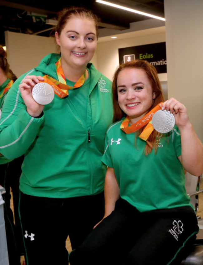 Orla Barry and Niamh McCarthy