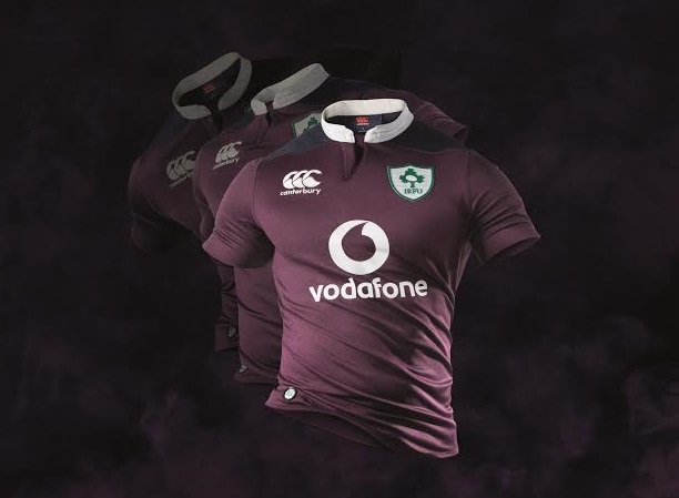 new ireland rugby top