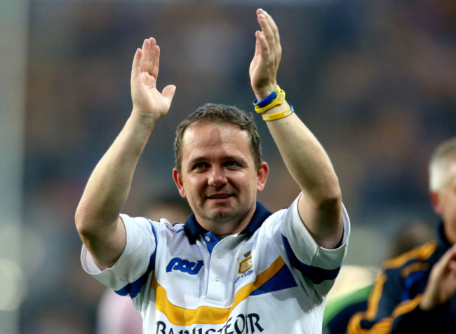 Davy Fitzgerald celebrates