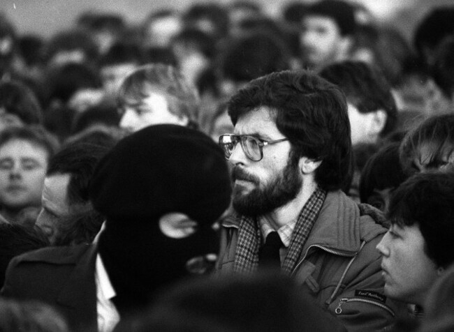 Sinn Fein MP Gerry Adams