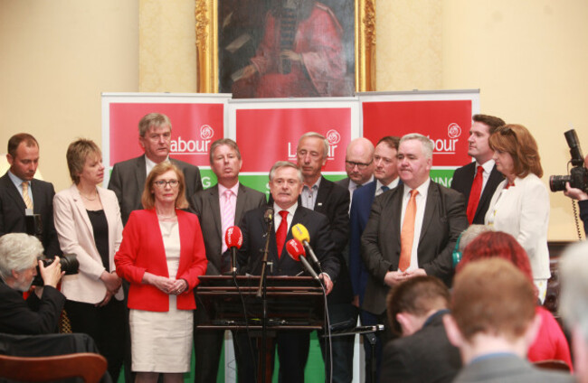 20/5/2016. New Labour leader Brendan Howlin