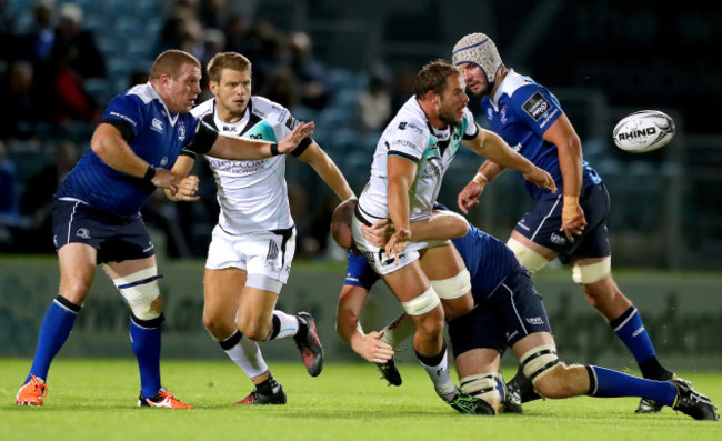 Tyler Ardron and Devin Toner