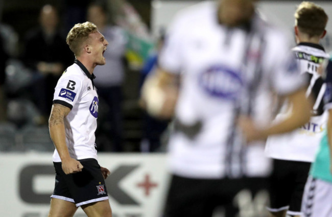 John Mountney celebrates scoring