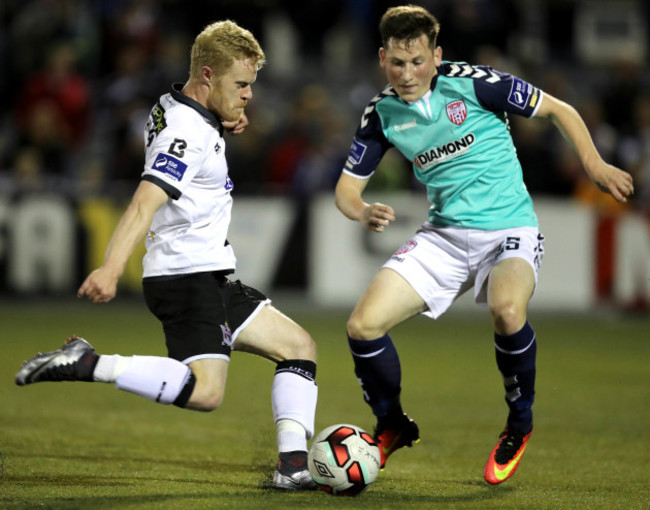 Daryl Horgan and Conor McDermott