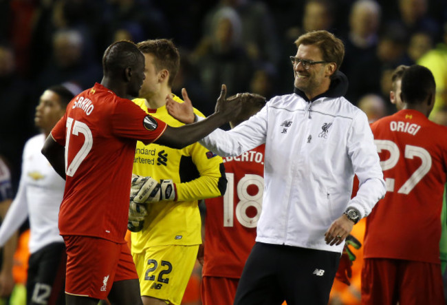 Liverpool v Manchester United - UEFA Europa League - Round of Sixteen - First Leg - Anfield