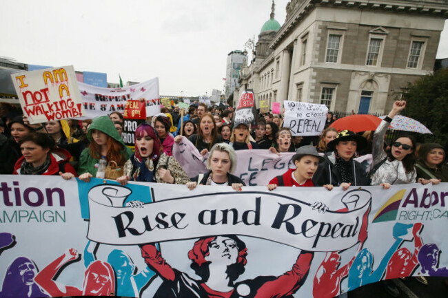 24/09/2016. 5th Annual March for Choice. Pictured