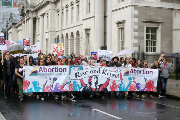 24/09/2016. 5th Annual March for Choice. Pictured