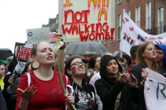 24/09/2016. 5th Annual March for Choice. Pictured
