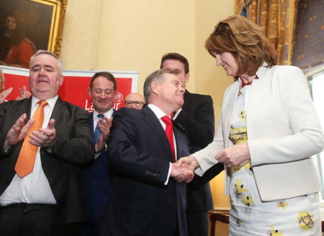 20/5/2016. New Labour leader Brendan Howlin