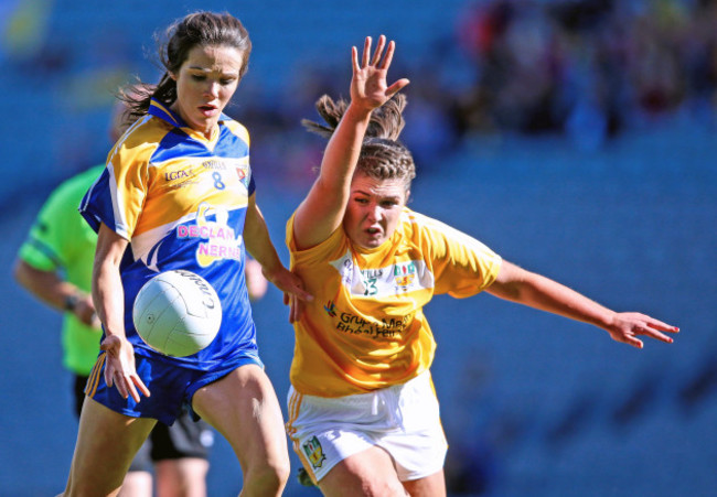 Aisling McFarland with Jacinta Brady