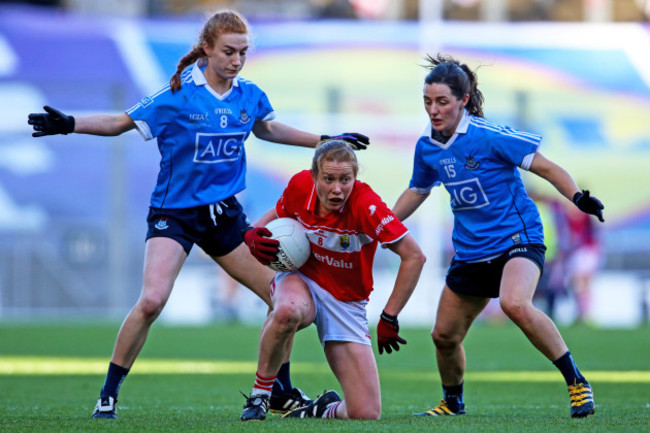 Rena Buckley with Lauren Magee and Lyndsey Davey